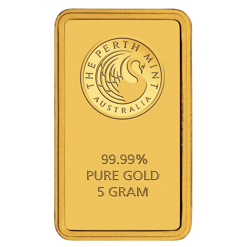 5 gramas - Ouro .999 - The Perth Mint - Selado e com certificado #2.1