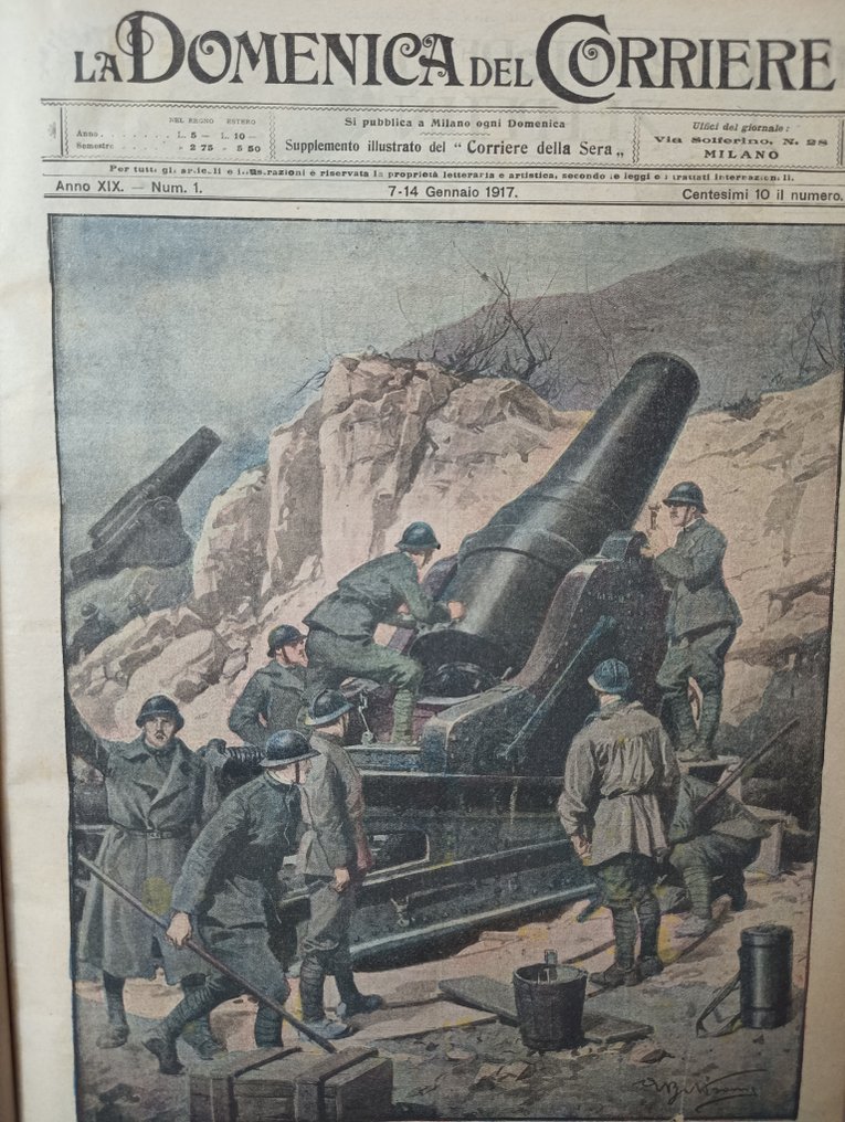 Corriere della sera - La Domenica del Corriere - 1917 #3.2