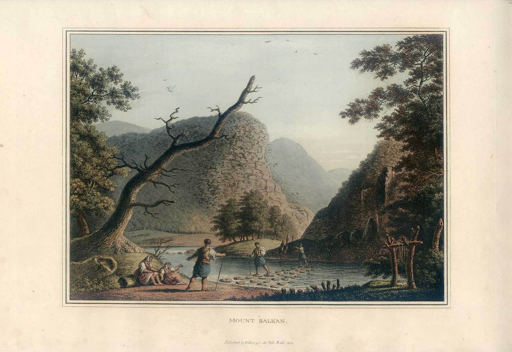 未知 - 巴尔干; R. Bowyer-Luigi Mayer - Mount Balkan. - 1801-1820 #1.0