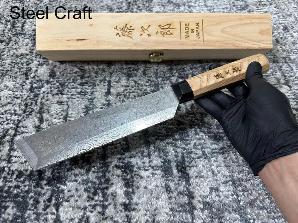 Kjøkkenkniv - Japanske kniver -  Premium japansk stål – profesjonelt kjøkkenkniv - Japansk stål og ergonomisk håndtak - Japan - Chef Favourite #3.2
