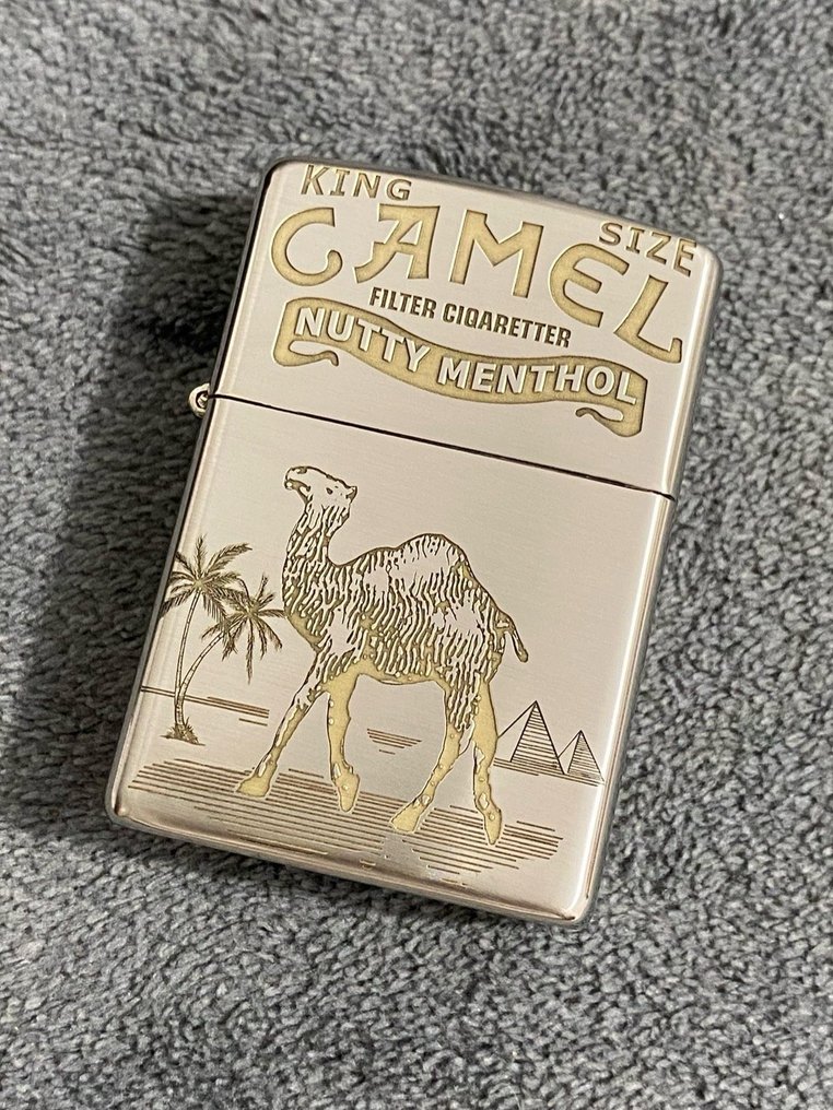 Zippo - Camel Nutty Menthol design - 沒有保留價 - 打火機 - 鋼（不銹鋼） #1.0