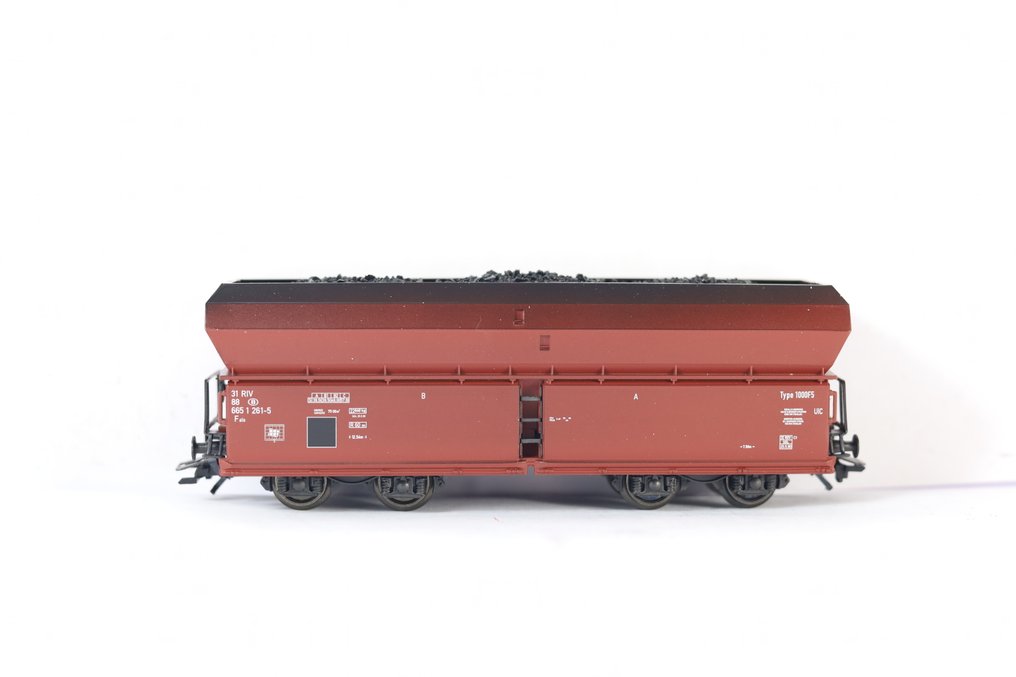 Märklin H0 - 46267 - Σετ τρένου μοντελισμού μεταφοράς εμπορευμάτων (1) - Πενταμελής σετ Cokestransport - NMBS #4.3