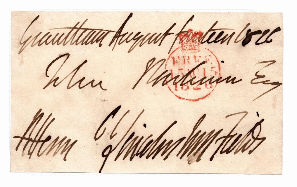 Grã-Bretanha 1826/1826 - Sir Robert Heron, 2º Baronet (1765–1854) #1.0