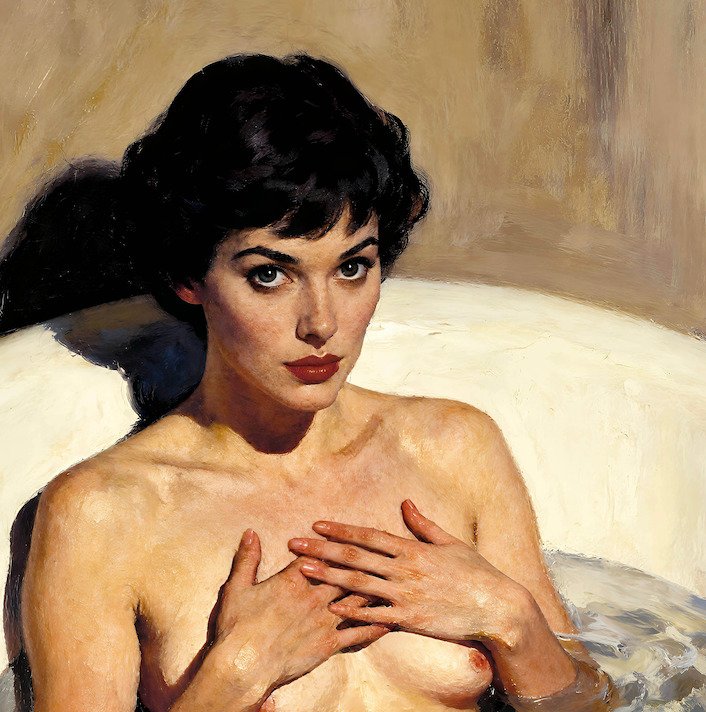 Le Yack - The Bath of Shadows - Hand signed #3.2