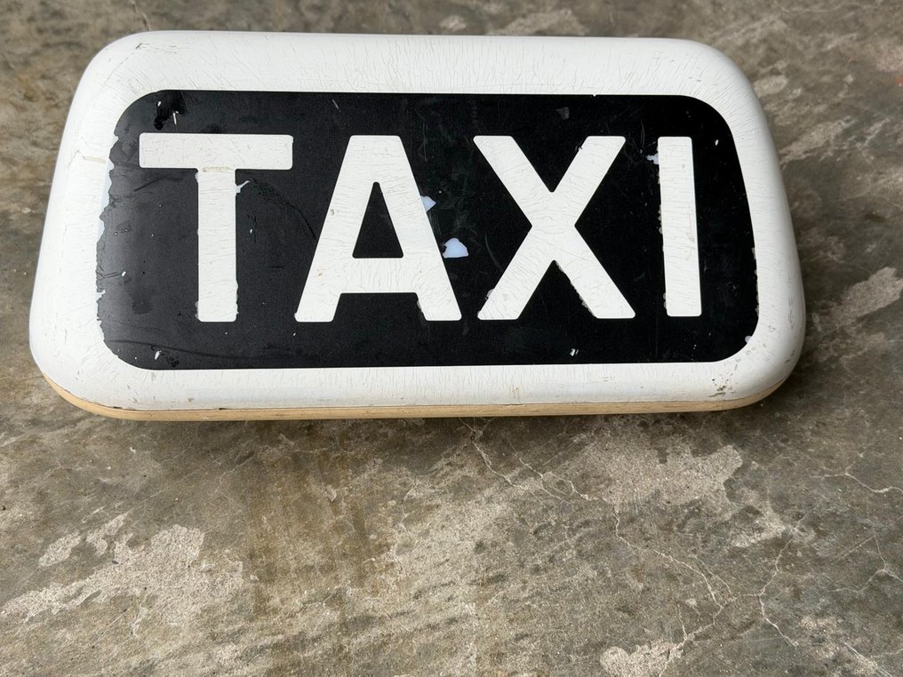 Δείχνει το ταξί - Πινακίδα - Πλαστικό #1.0
