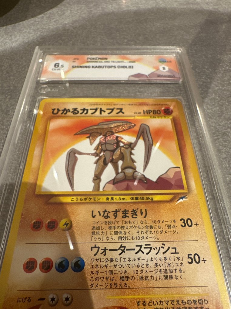 Graded card - Kabutops 141 Holo - Graad 6.5 #4.3
