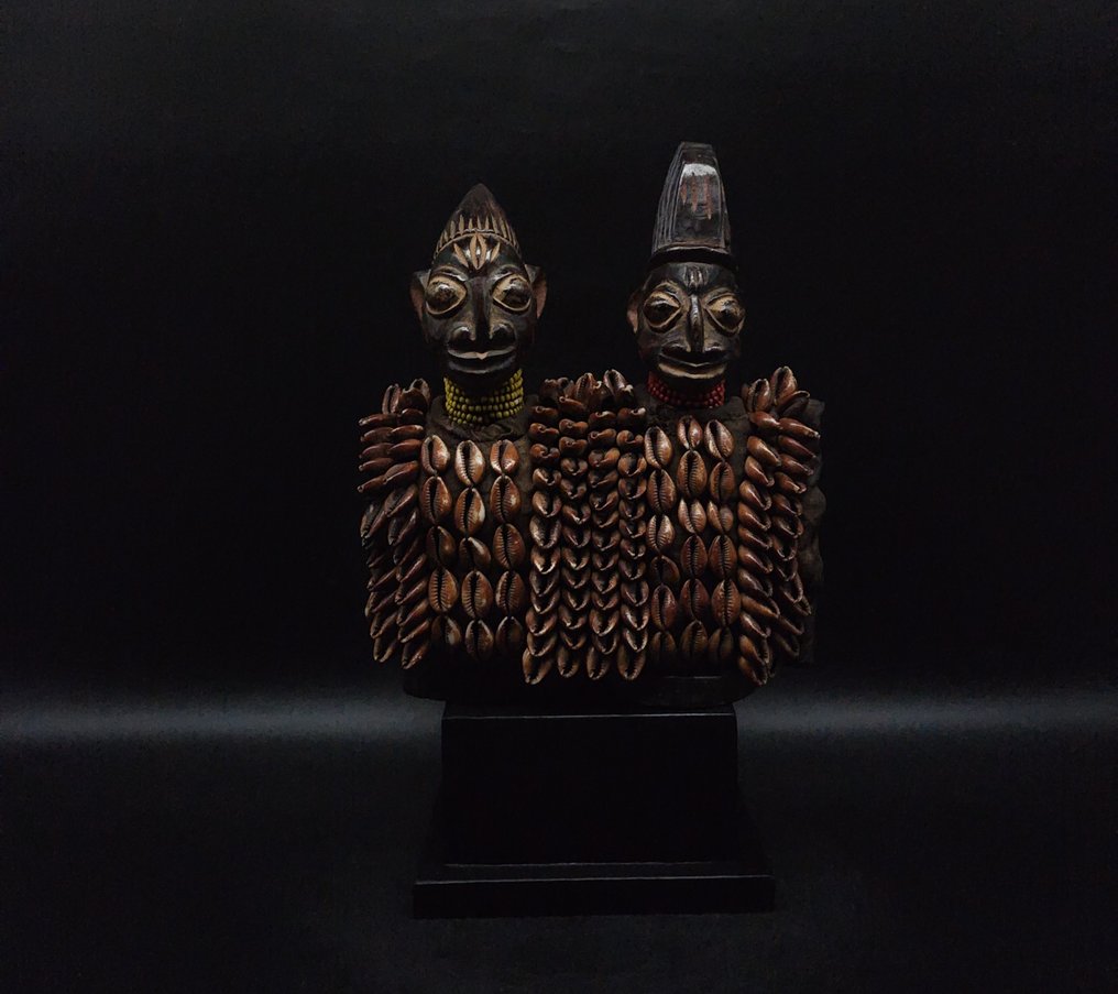 Magnifique jumeau ebeji - Γλυπτό - ibeji - Νιγηρία  (χωρίς τιμή ασφαλείας) #1.0