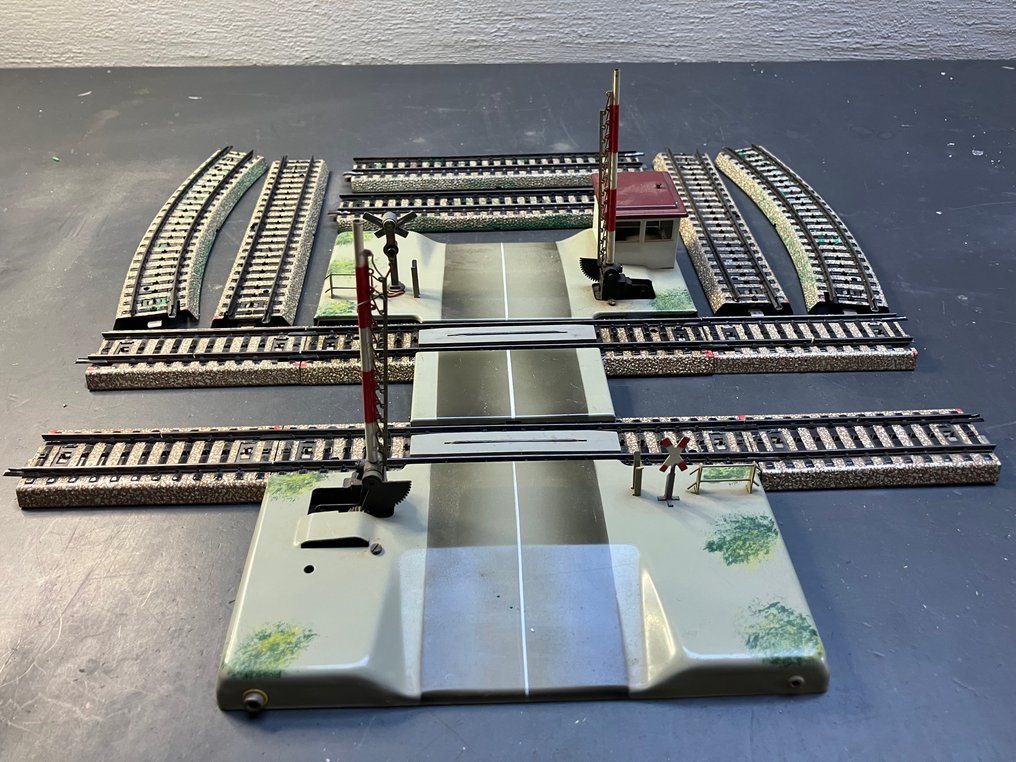 Märklin H0 - 7192, 7193, 5115, 5116 - Model train attachment (8) - Fully automatic double-track level crossing #3.2