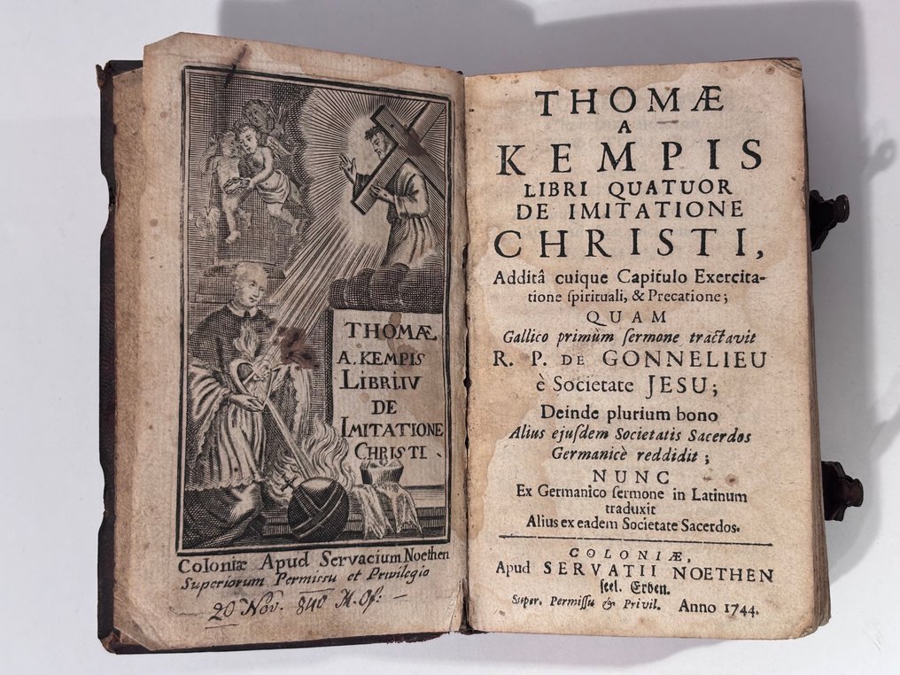 Thomas à Kempis (Thomas von Kempen) - De Imitatione Christi - 1744 #4.3