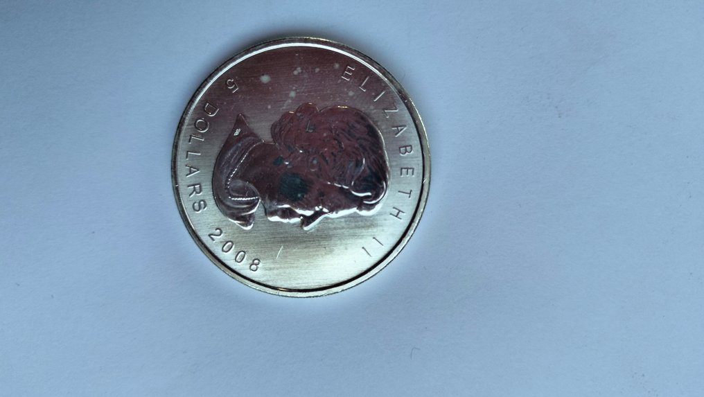 加拿大. 5 Dollars 2008 1 Oz  (沒有保留價) #3.2