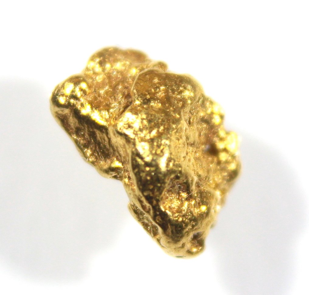 Gold Alaska Ψήγμα - Ύψος: 6 mm - Πλάτος: 4 mm- 0.34 g #1.0