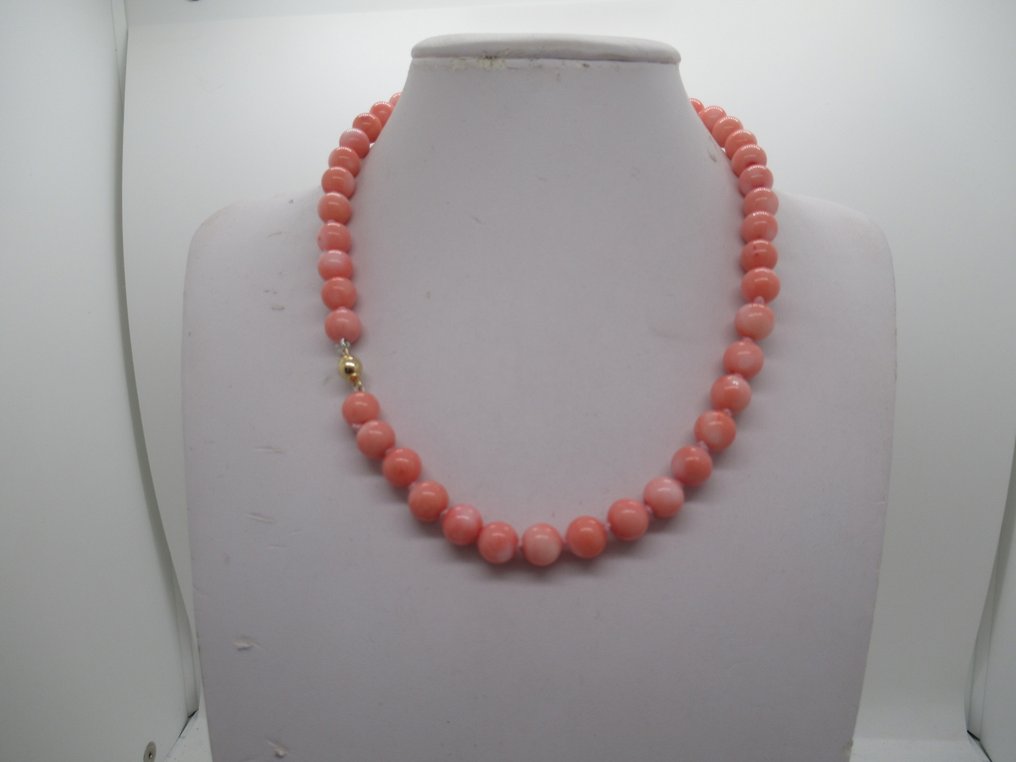 Collier - 18 carats Or jaune Corail #1.0