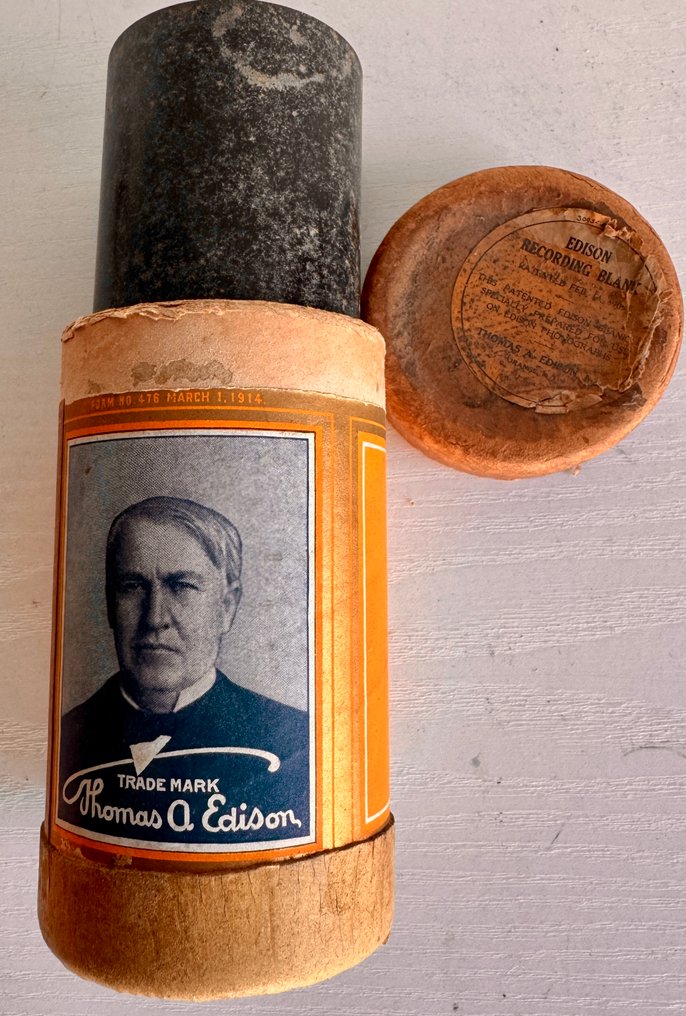 Records Edison, Columbia, Sterling, Cahit e.v.a - Cylinders for Phonograph - Multiple models #3.2