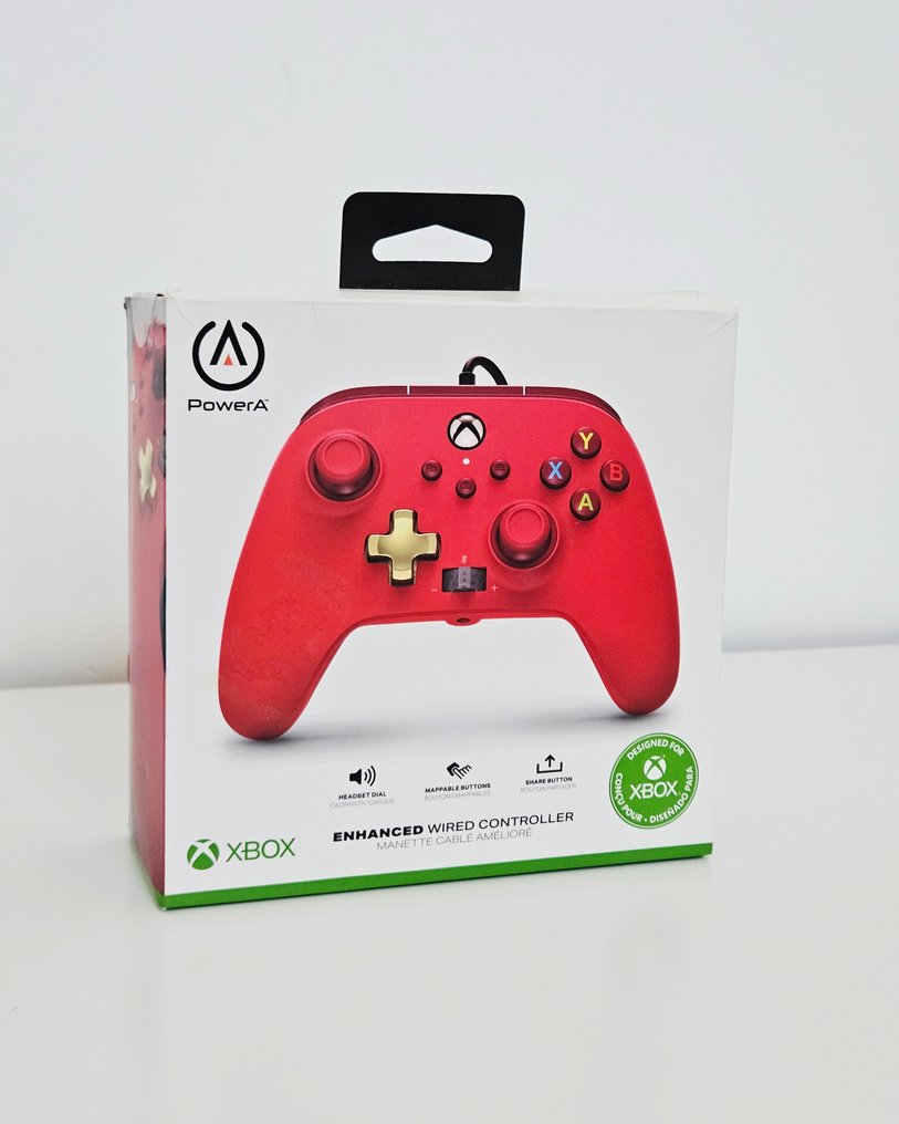 Microsoft - Xbox One - Manette Filaire Améliorée Xbox One & Xbox One X/S - Βιντεοπαιχνίδια - Στην αρχική του συσκευασία #1.0