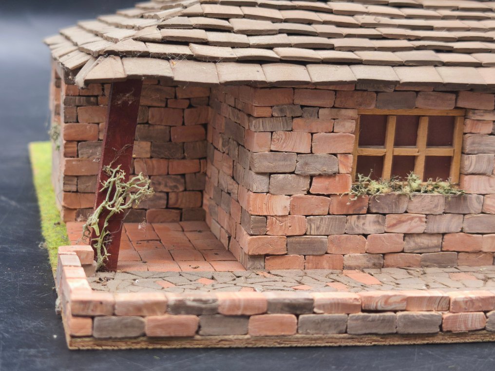 Miniatyyritalo - Maquette - Γαλλία - Χειροποίητα μικρά σπίτια τέχνης #3.2