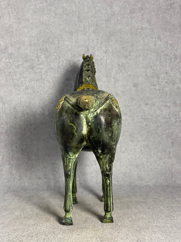 Άγαλμα, Uniek paard - 28.5 cm - Μπρούντζος #4.3