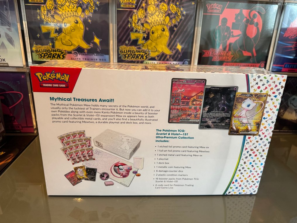 Sealed box - Mew, Mewtwo, Charizard, Blastoise, Venusaur #1.0