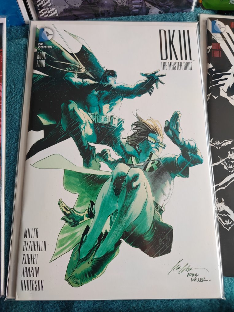 Batman #1 to #9 Full Story - Dark Knight The Master Race 3 1:10 Variant covers - 9 Comic - 2016/2017 #4.3