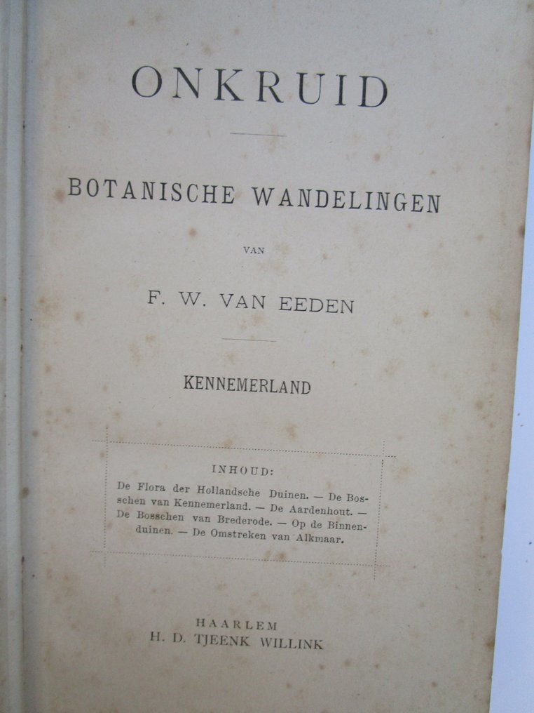 F. W. van Eeden - Onkruid - 1886 #2.1