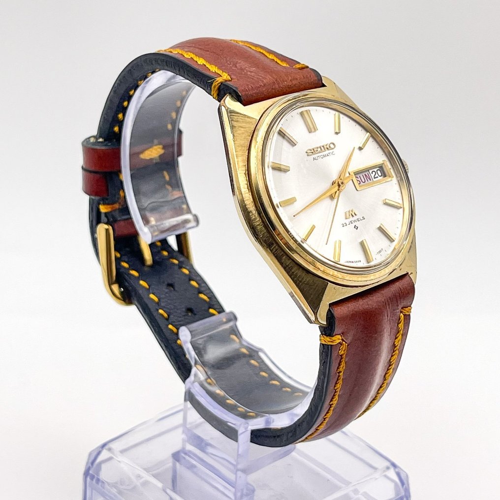 Seiko - Lord Matic 線輝 (Senki) – Radiant Lines - Ingen reservasjonspris - 5606-7000 - Herre - 1969 #3.2