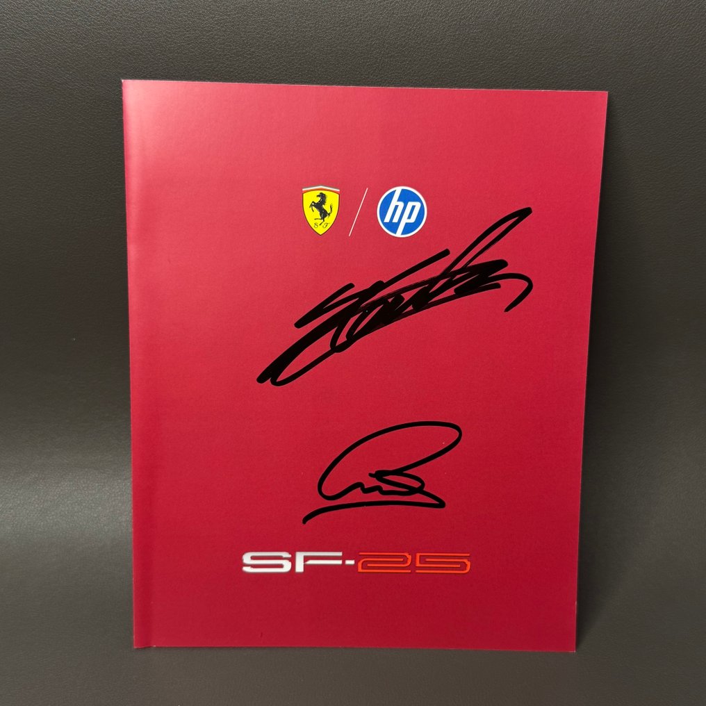 Ferrari SF-25 - Charles Leclerc - Lewis Hamilton - 2025 - Fan card  #1.0