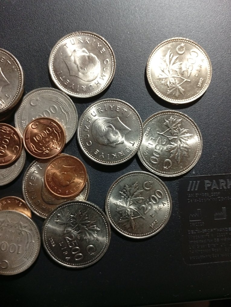 Turquía. Lotto 40 monete - anni vari (Sin precio de reserva) #1.0