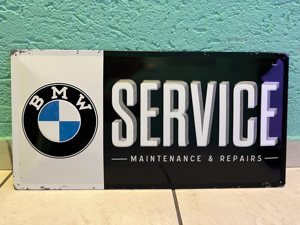 BMW - 宝马服务 - 廣告牌 - 金屬 #4.3