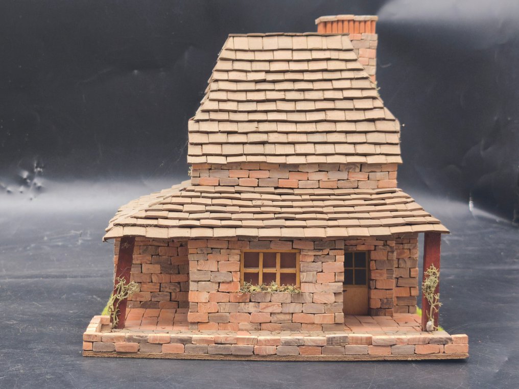 Miniatyyritalo - Maquette - Γαλλία - Χειροποίητα μικρά σπίτια τέχνης #1.0