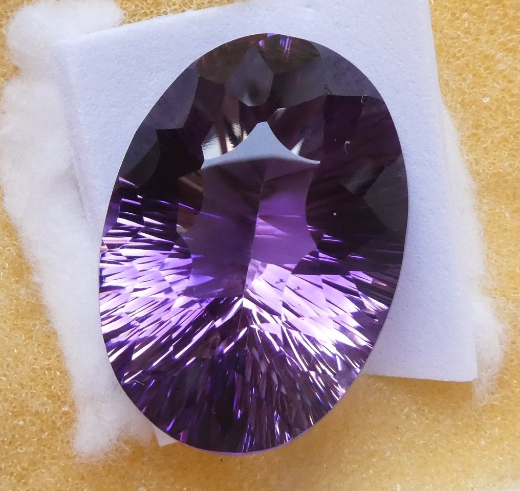 没有保留价 紫水晶  - 47.59 ct - 西班牙宝石学院（IGE） #3.2