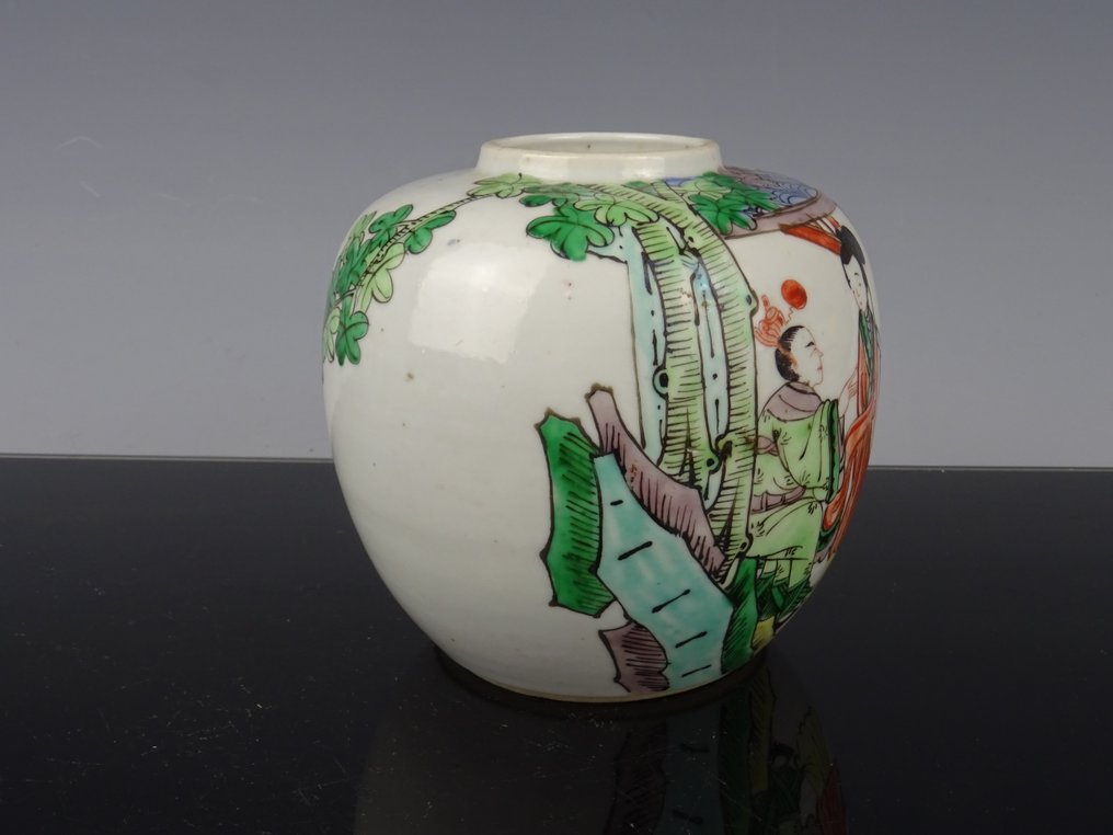 Krukke - Porcelæn - Qing-dynastiet #3.2