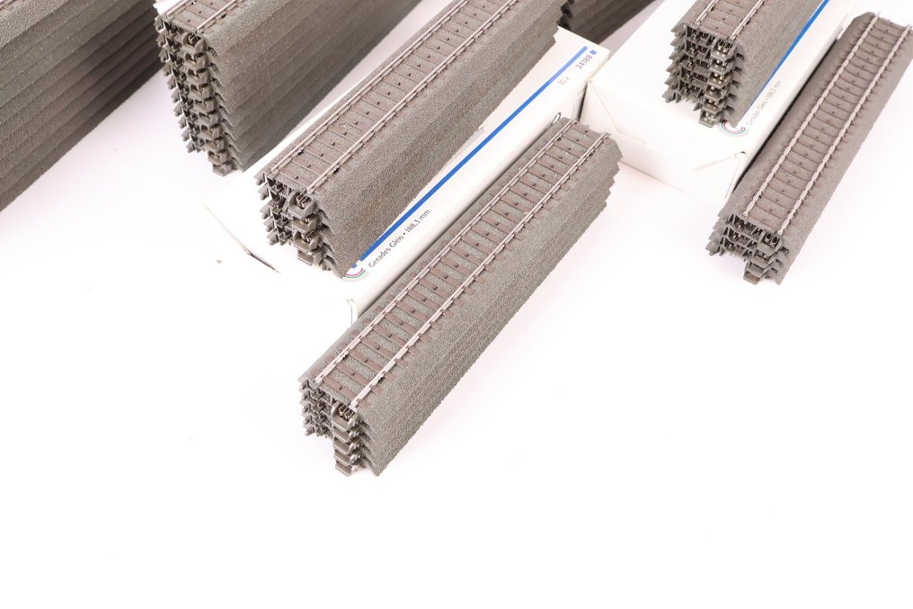 Märklin H0 - 24188 - Γραμμές τρένου μοντελισμού (50) - 50 τεμαχίων πακέτο ευθειών C-ράγων. #4.3