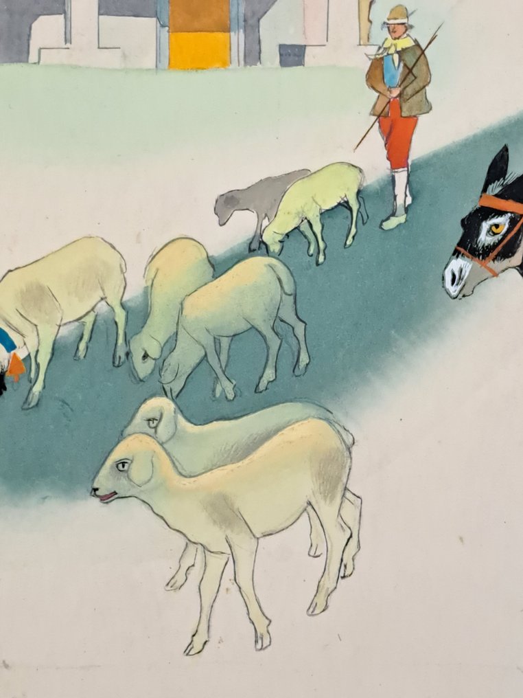 Faorzi - 1 Original colour drawing - Illustrazione per libro di fiabe #2.1