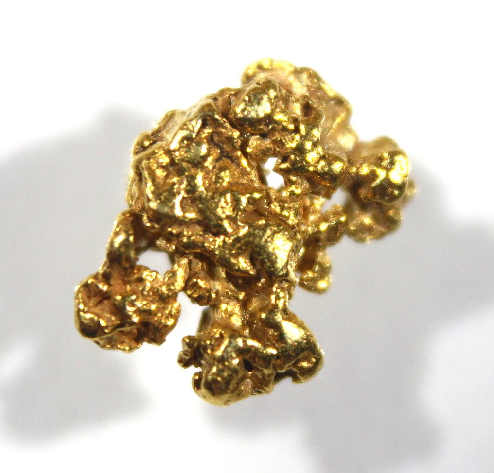 Gold Alaska Ψήγμα - Ύψος: 7 mm - Πλάτος: 5 mm- 0.34 g #1.0