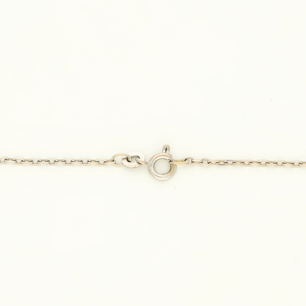 Colier - 18 ct. Aur alb Diamant (Natural)  #4.3