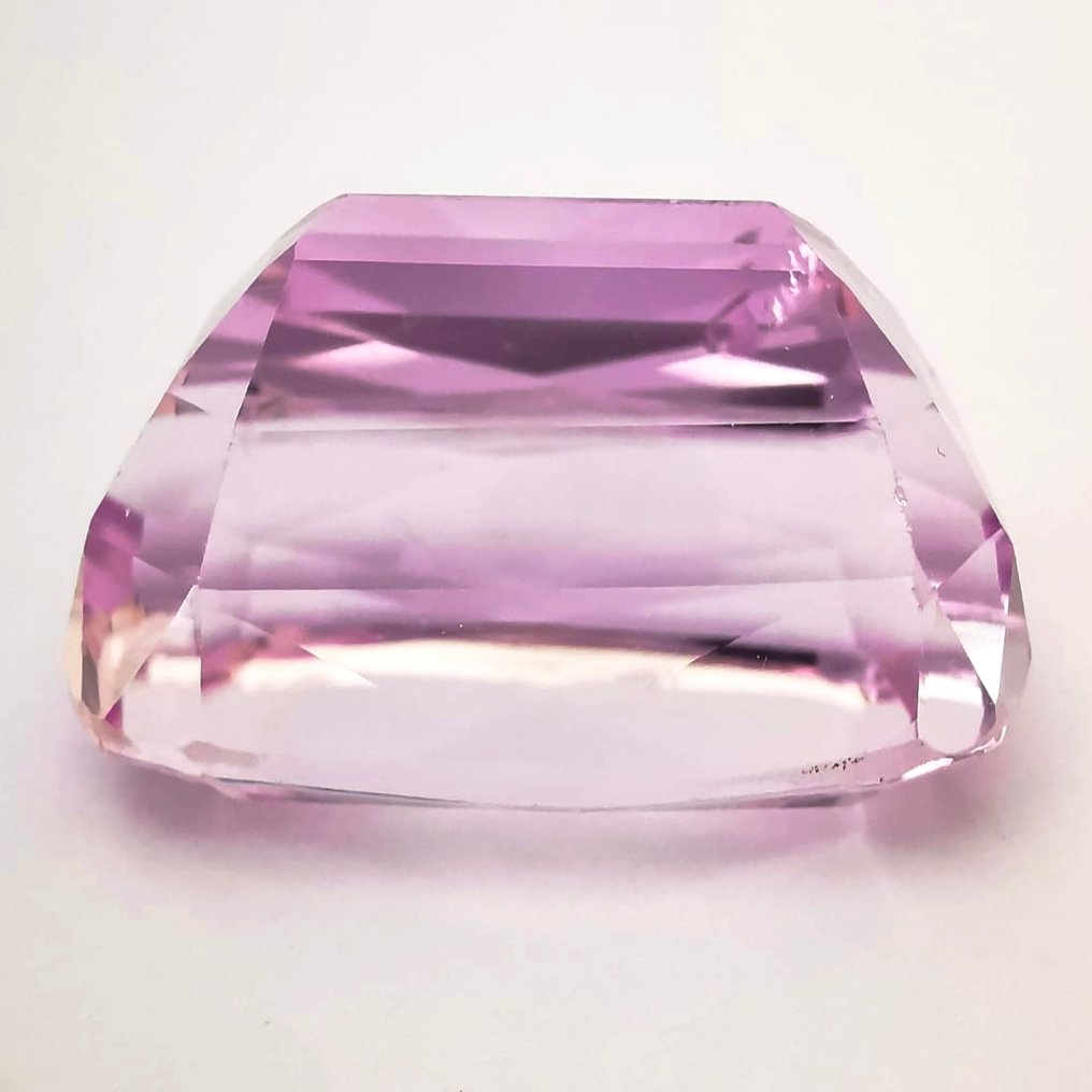 没有保留价 紫锂辉石  - 30.94 ct - 安特卫普宝石检测实验室（ALGT） - 强烈粉色Kunzite #4.3