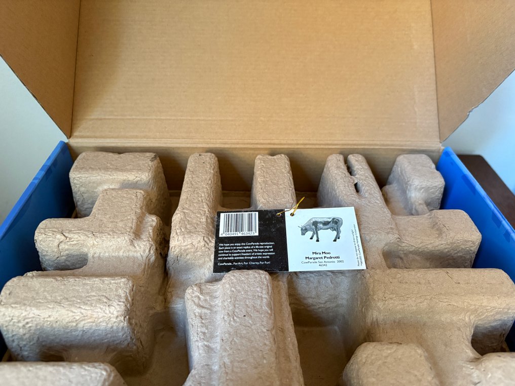 Beeldje - Cow Parade. Cowparade. Mira Moo. Large. - Poly Resin #4.3