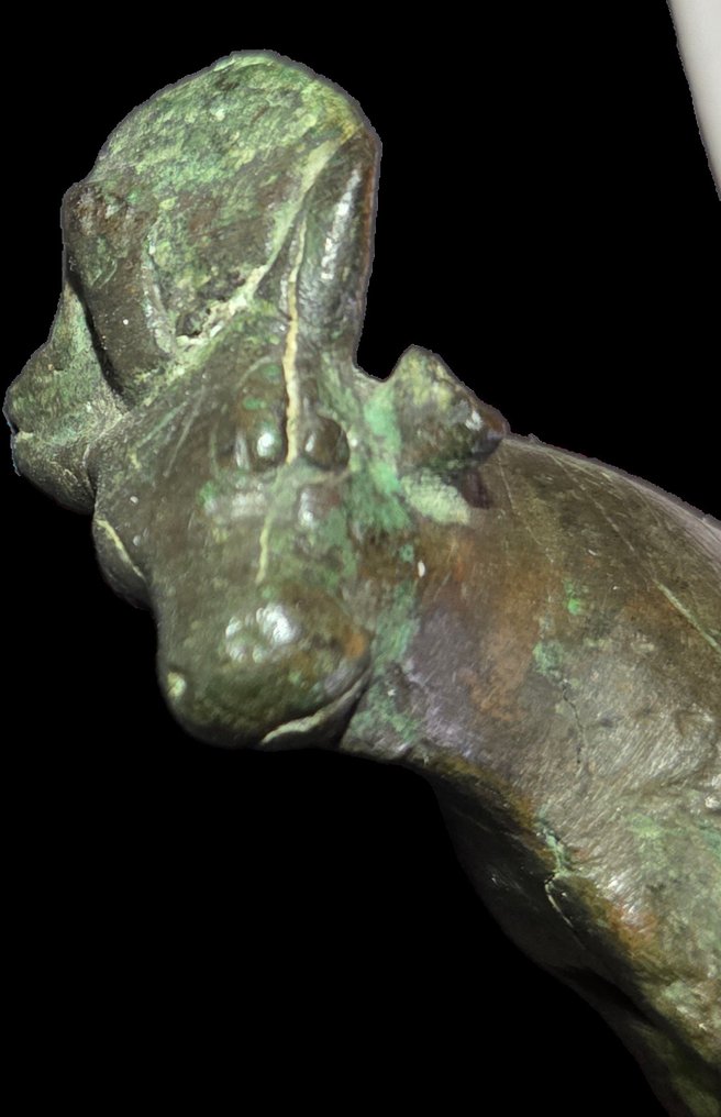 Oud-Egyptisch Brons APIS stierenbeeldje #1.0