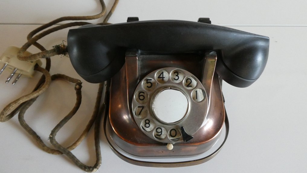 Atea - Analog telefon - RTT 56B - Koppar, Bakelit #2.1