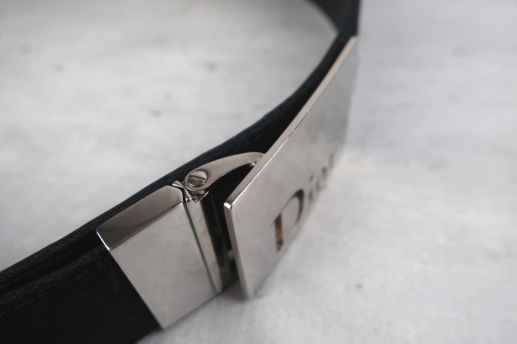 Christian Dior - Dior Oblique Jaquard Belt Black Edition - Ζώνη #4.3