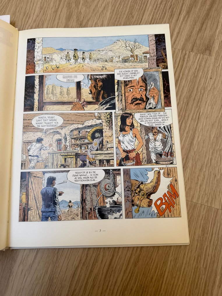 Durango 4 - Amos - luxe linnen HC - 1 Album - Edição limitada e numerada/1999 #4.3