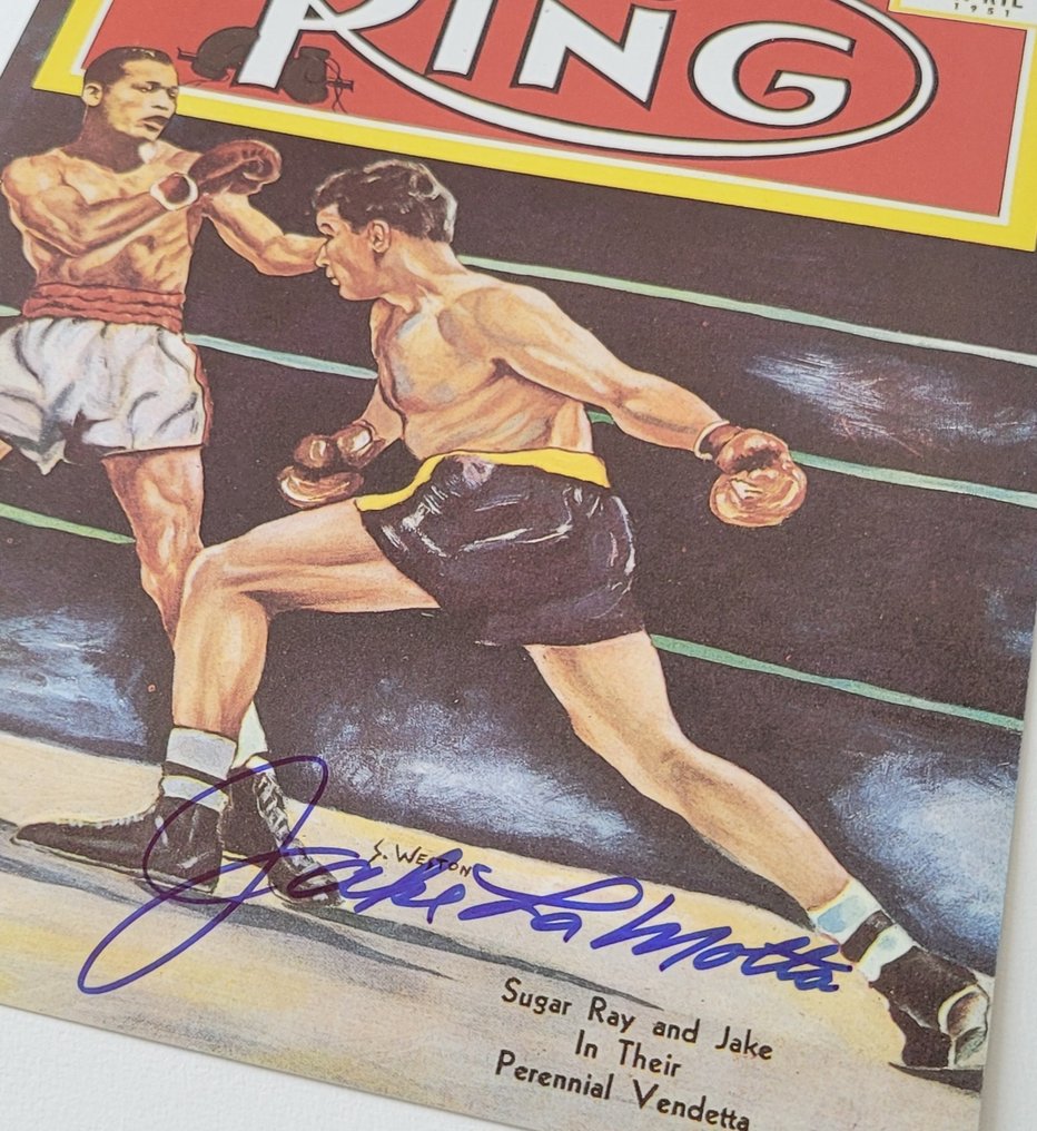 Boxe - Jake LaMotta - Photographie  #2.1