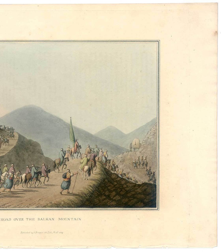 Inconnu - Balkan; R. Bowyer-Luigi Mayer - Road over the Balkan Mountain - 1601-1620 #2.1