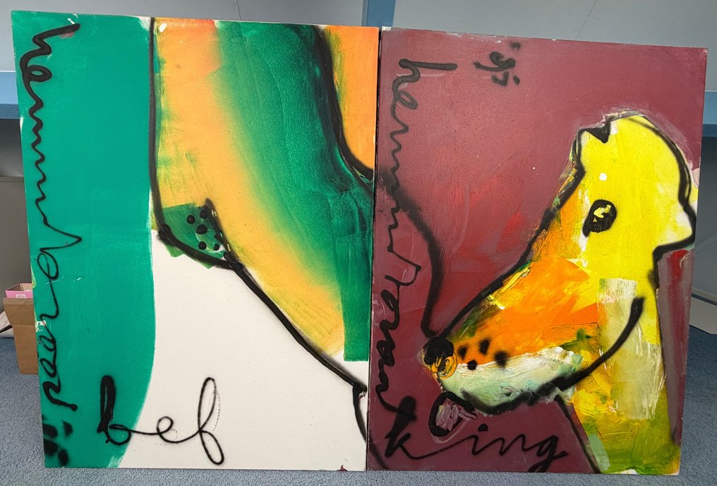 Herman Brood (1946-2001) - Bef King tweeluik origineel #1.0