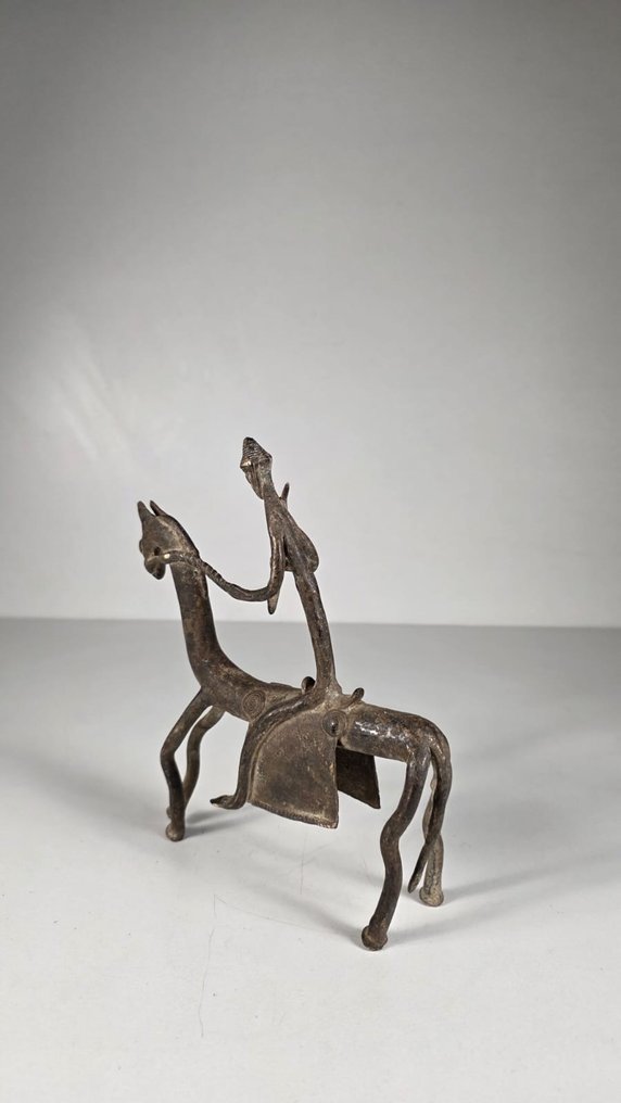Bronze Cavalier - Dogon - Mali  (No reserve price) #3.2