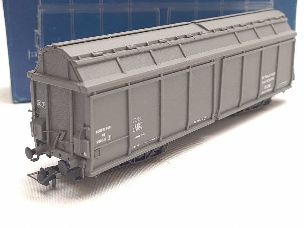 Philotrain, Euromodel H0 - 9001 - 模型貨運火車 (1) - VAM车辆灰色 - NS #2.1