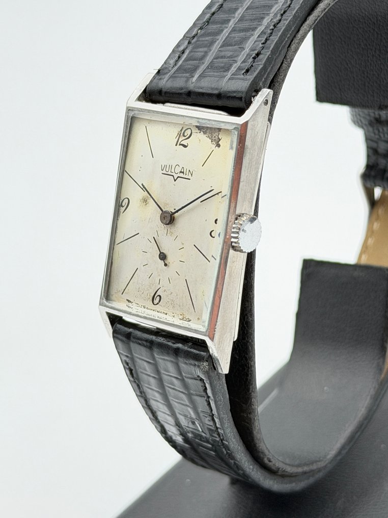 Vulcain - art decó swiss made rectangular - 没有保留价 - 中性 - 1970-1979  #3.2