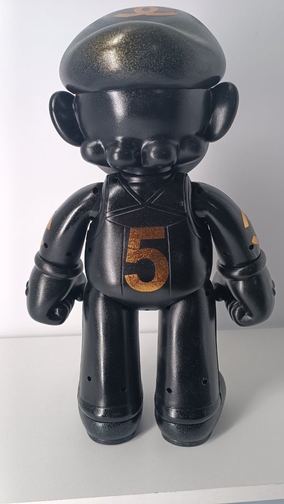 Nintendo - Mario Gold Chanel Paint by Artist Artflow hand 44cm Figure - Εμπορεύματα βιντεοπαιχνιδιών - Χωρίς την αρχική του συσκευασία #4.3