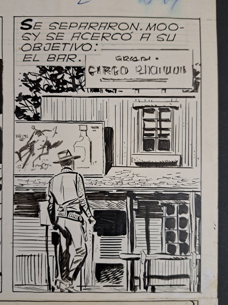 Breccia, Alberto - 1 Original page - El Circo Tragico #3.2