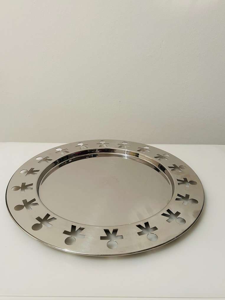 Alessi - Stefano Giovannoni, Guido Venturini - King Kong - 托盤 - 吉罗托恩多 - 鋼 #3.2