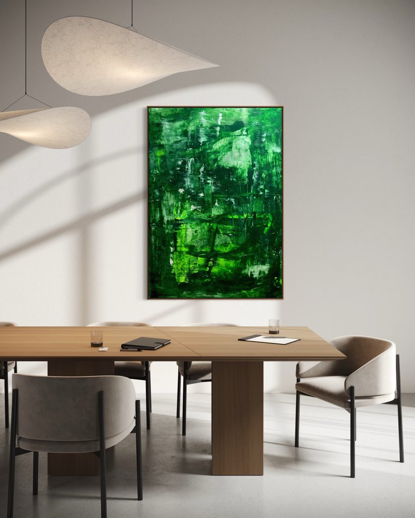 Alberto Stocco - Abstract -the green forest #2.1